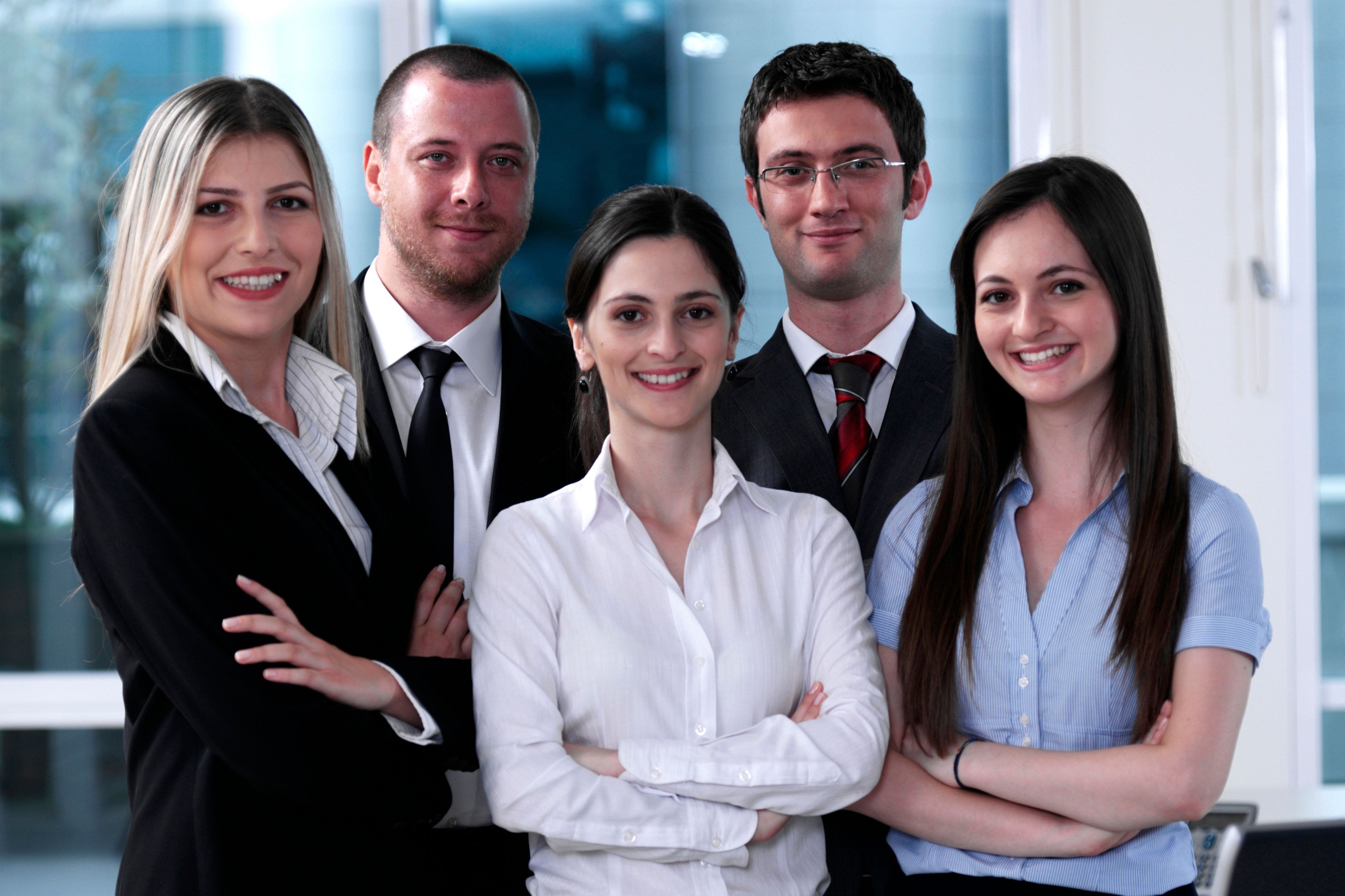 Team working together